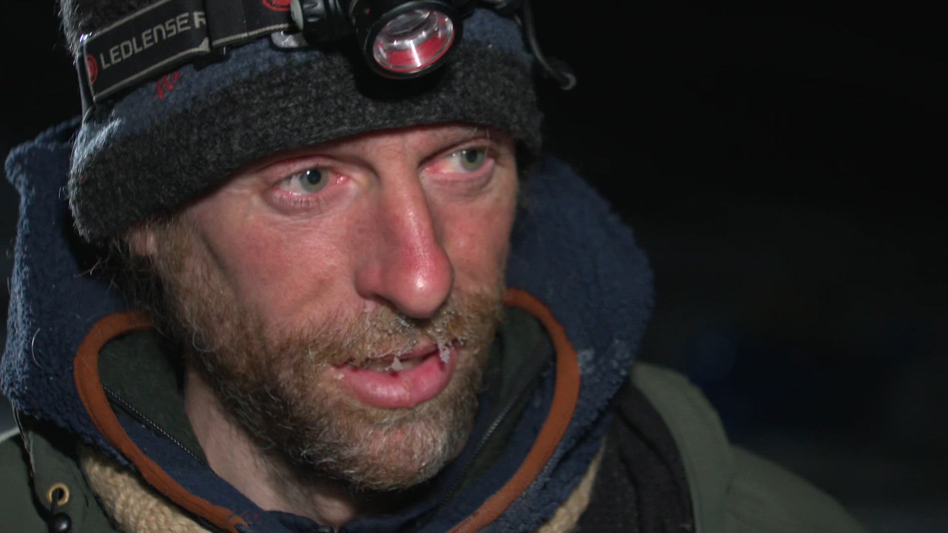 Jessie Holmes resting team in White Mountain – Iditarod